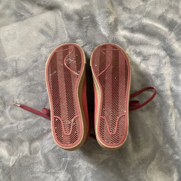 Suede Nike Blazer Burgundy Gum Sole - Womens 7.5 / 6Y - Picture 6 of 6